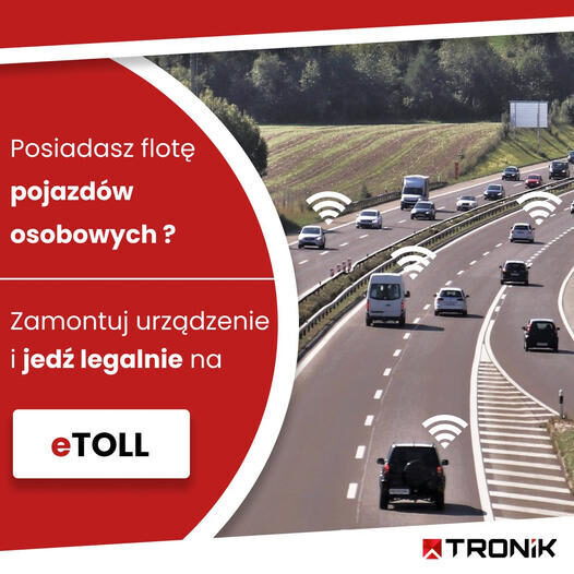 Od 1 grudnia 2021 e-TOLL dla pojazdów osobowych