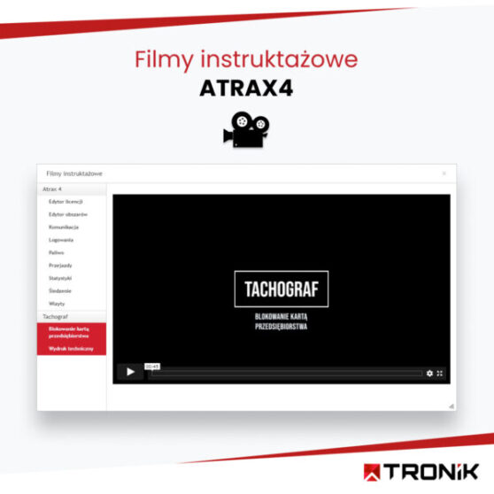 Nowe filmy instruktażowe w Atrax4