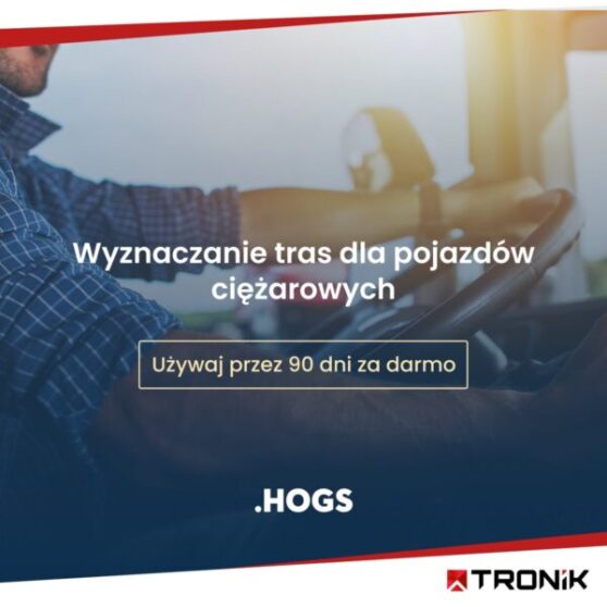 Wyznaczanie tras z HOGS przez 90 dni za darmo