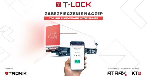 Zabezpieczenie naczep - zamek T-Lock